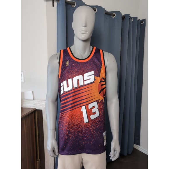 steve nash suns jersey mitchell and ness